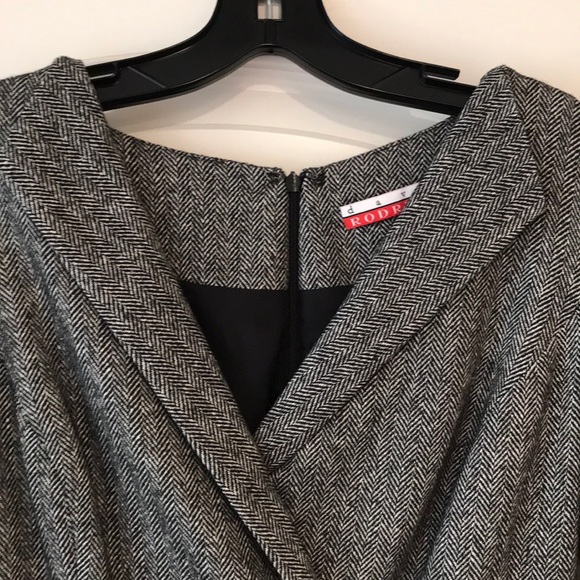 David Rodriguez Black Tweed Dress - Picture 5 of 5